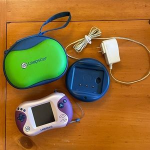 Leapster Learning Game System - Green and Blue